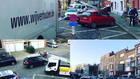 Elke keer opnieuw! #parkeerverbod #parkeervergunning #antwerpen #verhuis #verhuizen #verhuizingen #anthonissen