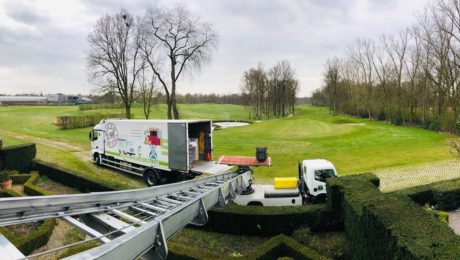 Je komt toch op leuke plaatsen! #holeinone #amlbvba #anthonissen #verhuis #verhuizen #golf